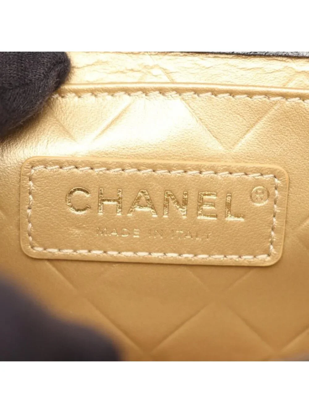 Chanel Shoulder Bag Quilted Small Flap Black Leather Chain